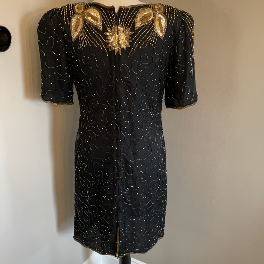 SWEE LO 100% silk dress vintage - Picture 6 of 10